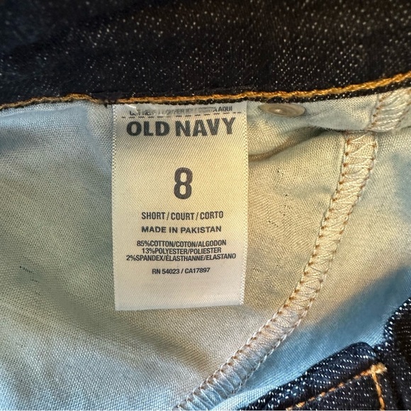 Old Navy The Flirt Boot Cut Jeans Dark Wash Sz 8 - Picture 7 of 8